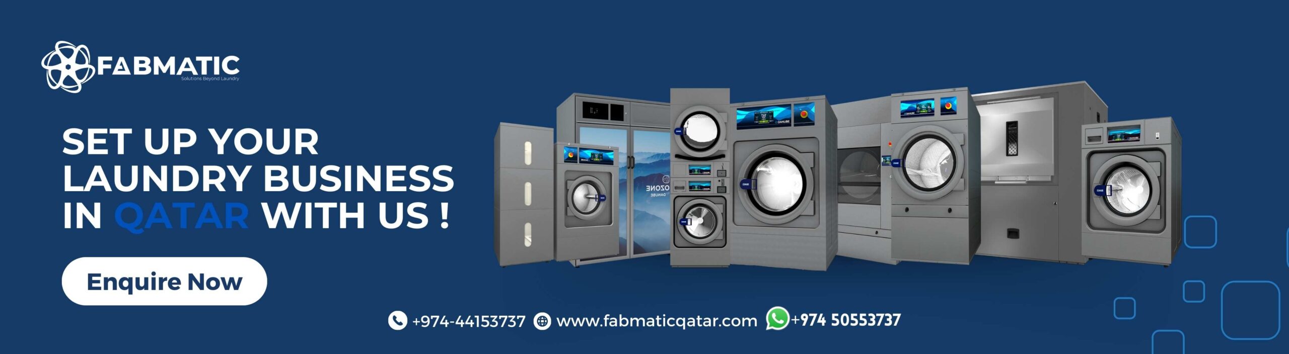 Set up your laundry business in qatar with us !